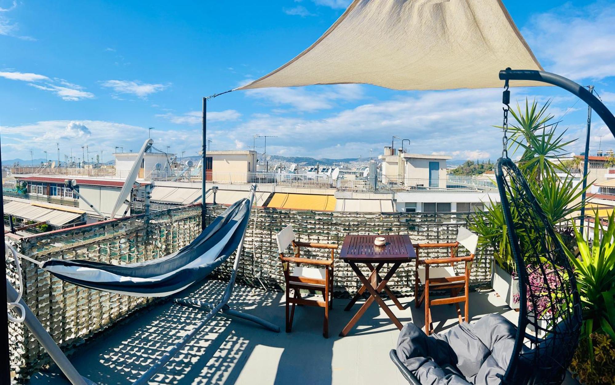 Olympus! Athens! Studio In The Sky!! 20' Walk To The Acropolis Екстериор снимка